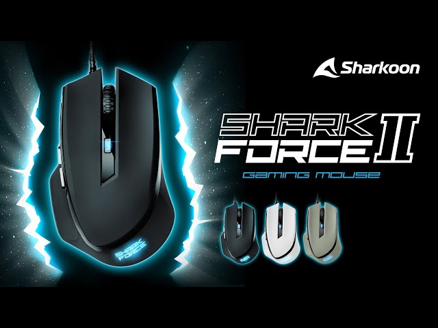 Chuột máy tính Sharkoon SHARK Force II Black