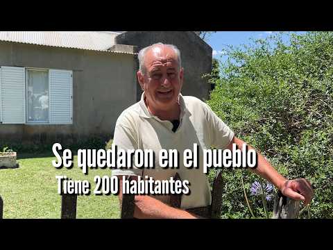 Aman su pueblo, sus calles tranquilas, los saludos de siempre y la vida sin apuro. Juan E Barra