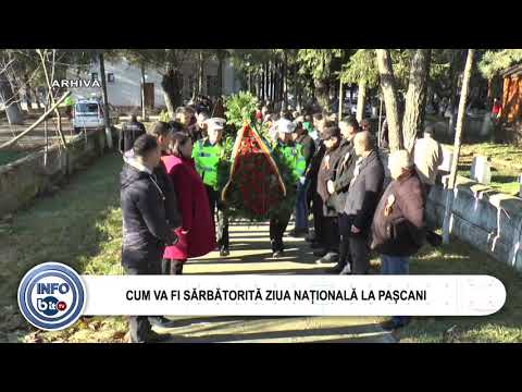CUM VA FI SĂRBĂTORITĂ ZIUA NAȚIONALĂ LA PAȘCANI