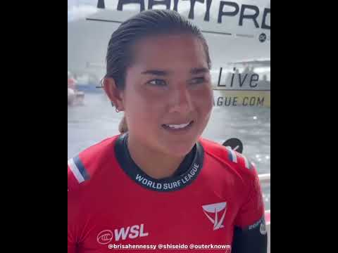 La surfista #1 del Championship Tour es tica: Brisa Hennessy.