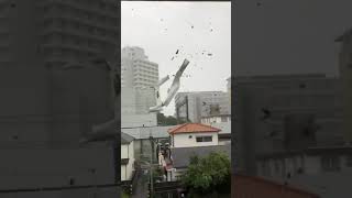【台風21号】甲子園駅がヤバいことになってます...