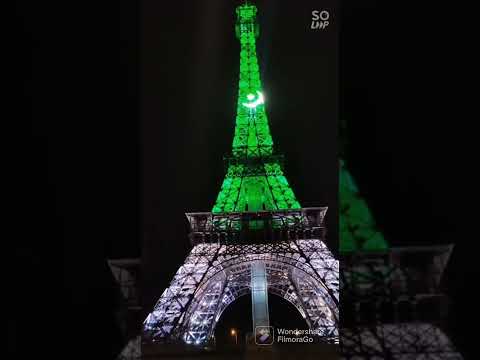 14th august celebration @eiffle tower @bahria town highway