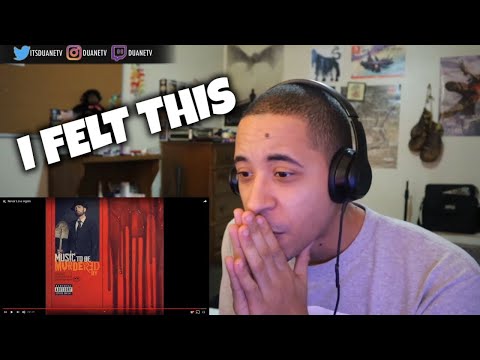 DOPE STORY! | Eminem - Never Love Again (Music To Be Murdered By) [REACTION]