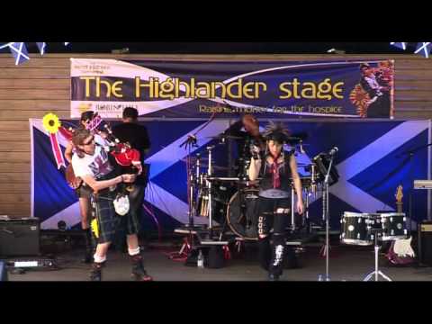 Wight Hot Pipes at the Island Highland Gathering 2012