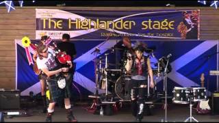 Wight Hot Pipes at the Island Highland Gathering 2012