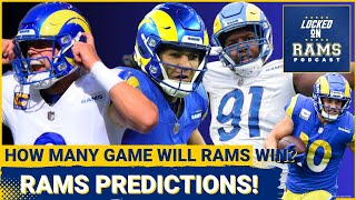 Rams 2024 Season Predictions! How Many Games Will Rams Win, Schedule Breakdown, Biggest Games