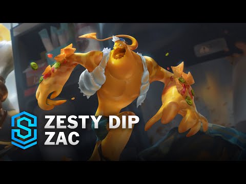 Zesty Dip Zac Skin Spotlight - League of Legends