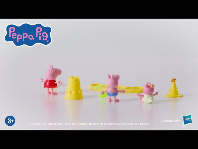 Ігровий набір Peppa Figurines &ndash; Три маленькі свинки на пляжі