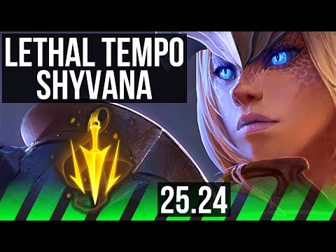 SHYVANA vs MASTER YI (JGL) | Lethal Tempo | KR Diamond | 25.24