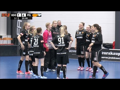 Naisten Salibandyliiga: Koovee–Pelicans SB, Maalikooste