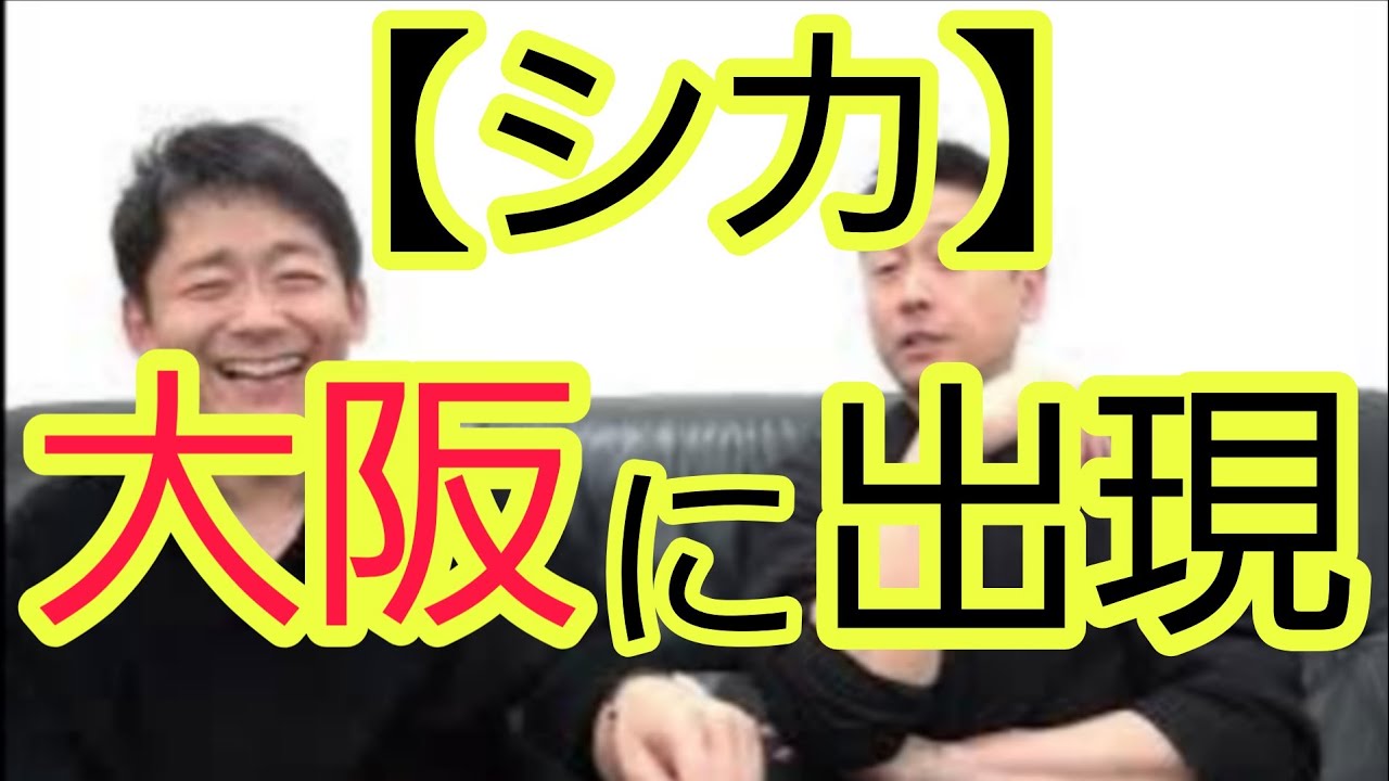 【奈良のシカ？】大阪に出現