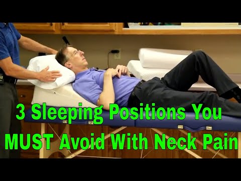 3 Sleeping Positions You MUST Avoid With Neck Pain