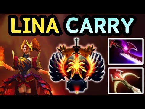 🔥 LINA CARRY | PURE FIREPOWER 🔥 DOTA 2 GAMEPLAY