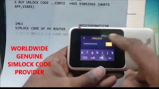 How to Unlock Huawei E5788u-96a WiFi MiFi Router VIVA , ZAIN ,ETC....
