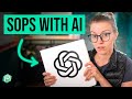 How To Write SOPs With AI That ACTUALLY Work