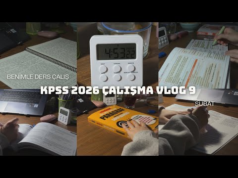 kpss çalışma günlüğüm 9| osmanlı yükseliş, sayı-kesir problemleri, 5 saat 📚