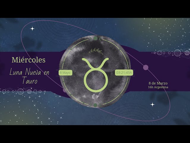 Vídeo relacionado con Signo Zodiacal Tauro: Diario con Calendario Lunar 2024