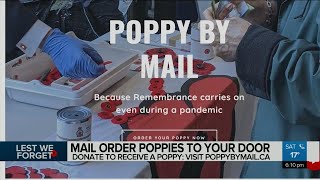 Mail order poppies to your door