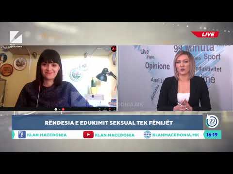 99 MINUTA | LORELA GARULI - PSIKOLOGE / RËNDESIA E EDUKIMIT SEKSUAL TEK FËMIJËT