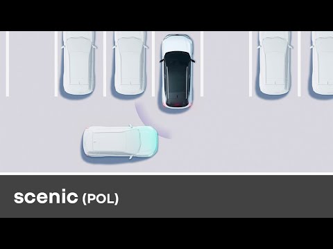 system wspomagania wyjeżdżania z miejsca parkingowego tyłem - Scenic E-Tech electric - Renault