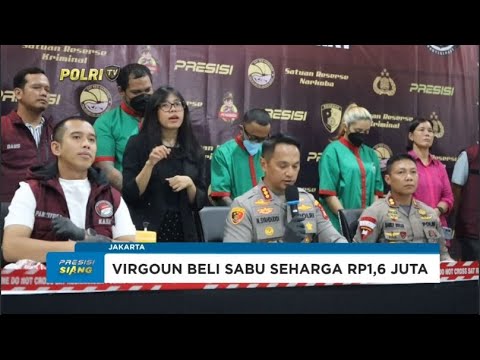 MUSISI VIRGOUN DITETAPKAN SEBAGAI TERSANGKA KASUS SABU