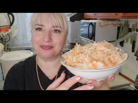 Cea mai veche rețetă de varză murată la butoi.