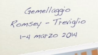 preview picture of video 'Gemellaggio Treviglio IT  e Romsey UK'