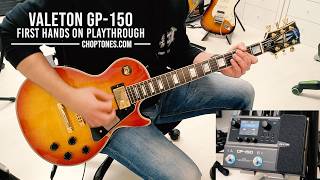 Video thumbnail for Valeton GP-150 | First Hands On Playthrough Demo by ChoptonesOfficial