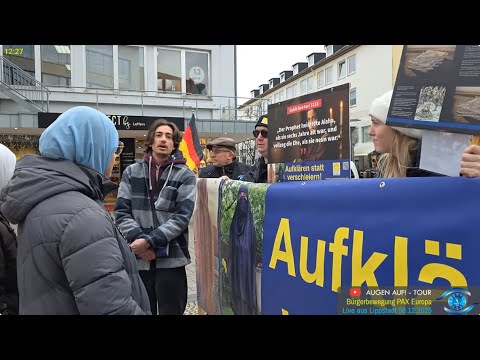 BPE Mahnwache - Live aus Lippstadt 6.12.25 - Aufklärung über den Politischen Islam - PAX EUROPA