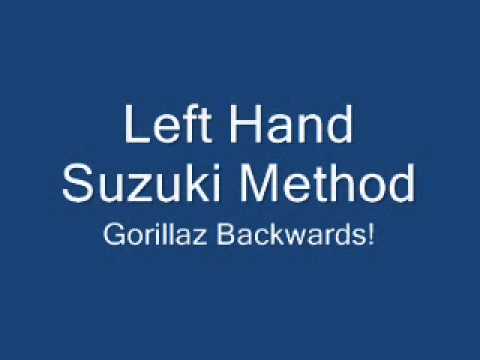 Left Hand Suzuki Method Backwards