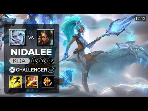 Canyon Nidalee vs Viego Jungle - KR Challenger - Patch 12.12 Season 12
