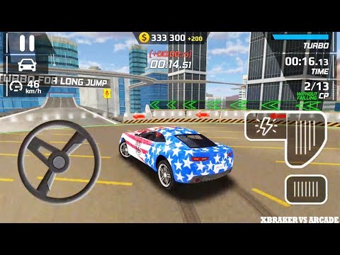 Car Driving Simulator - Stunt Ramp | Smash Car Hit American SPORT CAR Driving - Android GamePlay