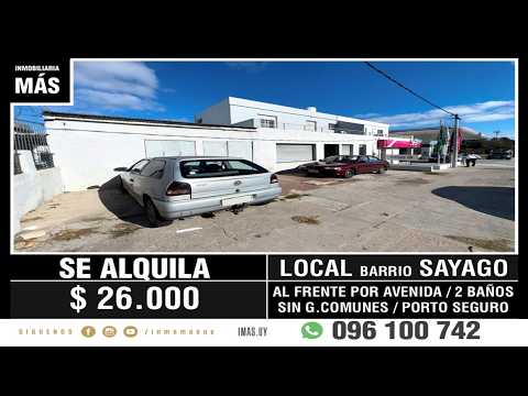 Video de YouTube - Local Comercial Alquiler Sayago Montevideo iMas.uy LM *