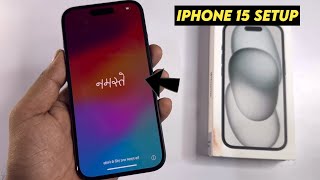 I Phone 15 Setup Tutorial | Activate and Configure Your Device | First time setup iPhone