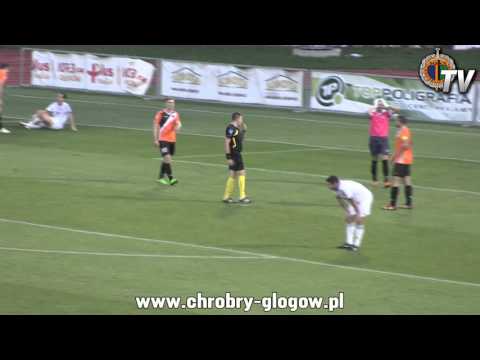 Chrobry Głogów - Chojniczanka Chojnice 0:1 (skrót)