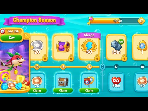 @Fishdom Atlantis Cup Stage 1 - 5. Champion Season Level 16 🔓