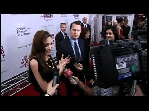 Tanja Ribič - Djurić in Branko Djurić na Premieri filma : In the Land of Blood and Honey Poster