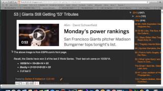 Chris Heston's Rigged No Hitter, the Giants Rigged World Series, and the 111th WS This Fall