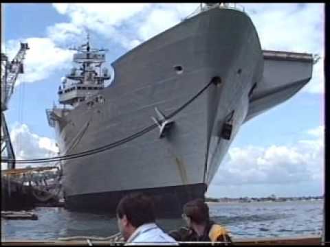 HMS Invincible, Portsmouth. 12th July 1993