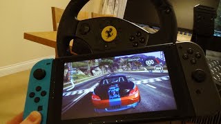 Steering Wheel for Nintendo Switch Racing Games (Quick Version)