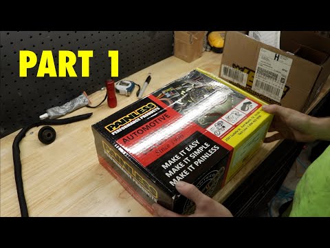 Painless Wiring Install PART:1