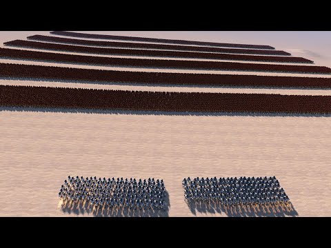 6 Strong Spartan Walls Stop Rampage Soul Tyrant - Ultimate Epic Battle Simulator