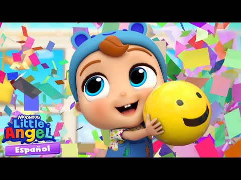 Fiesta con globos de colores🌈🎈| Caricaturas | Canciones Infantiles🎵| Little Angel Español