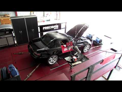 Precision Auto Canada S2000 AP2 skunk2 cams, skunk2 header dyno tuning session
