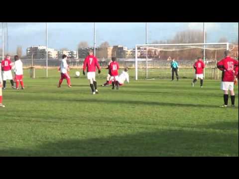 FC Rijnvogels D4 thuiswedstrijd januari 2012