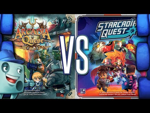 Starcadia Quest vs  Arcadia Quest - with Tom Vasel