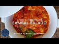 Sambal Balado Resep Recipe Indonesian Balado Chili Sauce Chici S Homemade