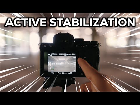 How to use ACTIVE Stabilization on SONY Cameras (Tutorial)