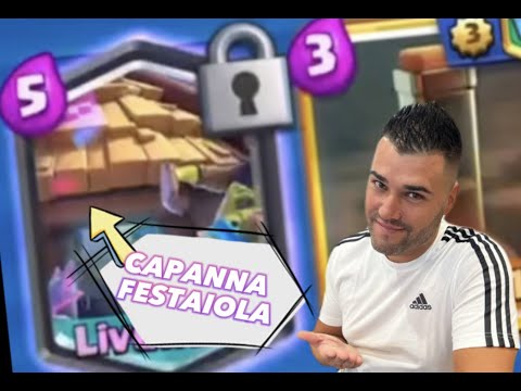 GIOCHIAMO LA SFIDA DELLA CAPANNA FESTAIOLA - Clash Royale