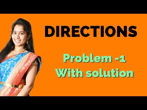 Directions reasoning questions